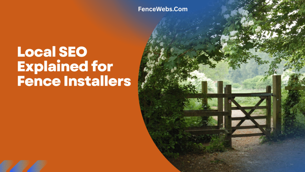 Local SEO Explained for Fence Installers